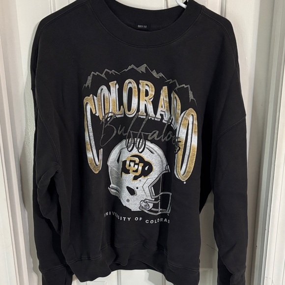 Hollister Black Boxy Fit Sweatshirt - Picture 1 of 2